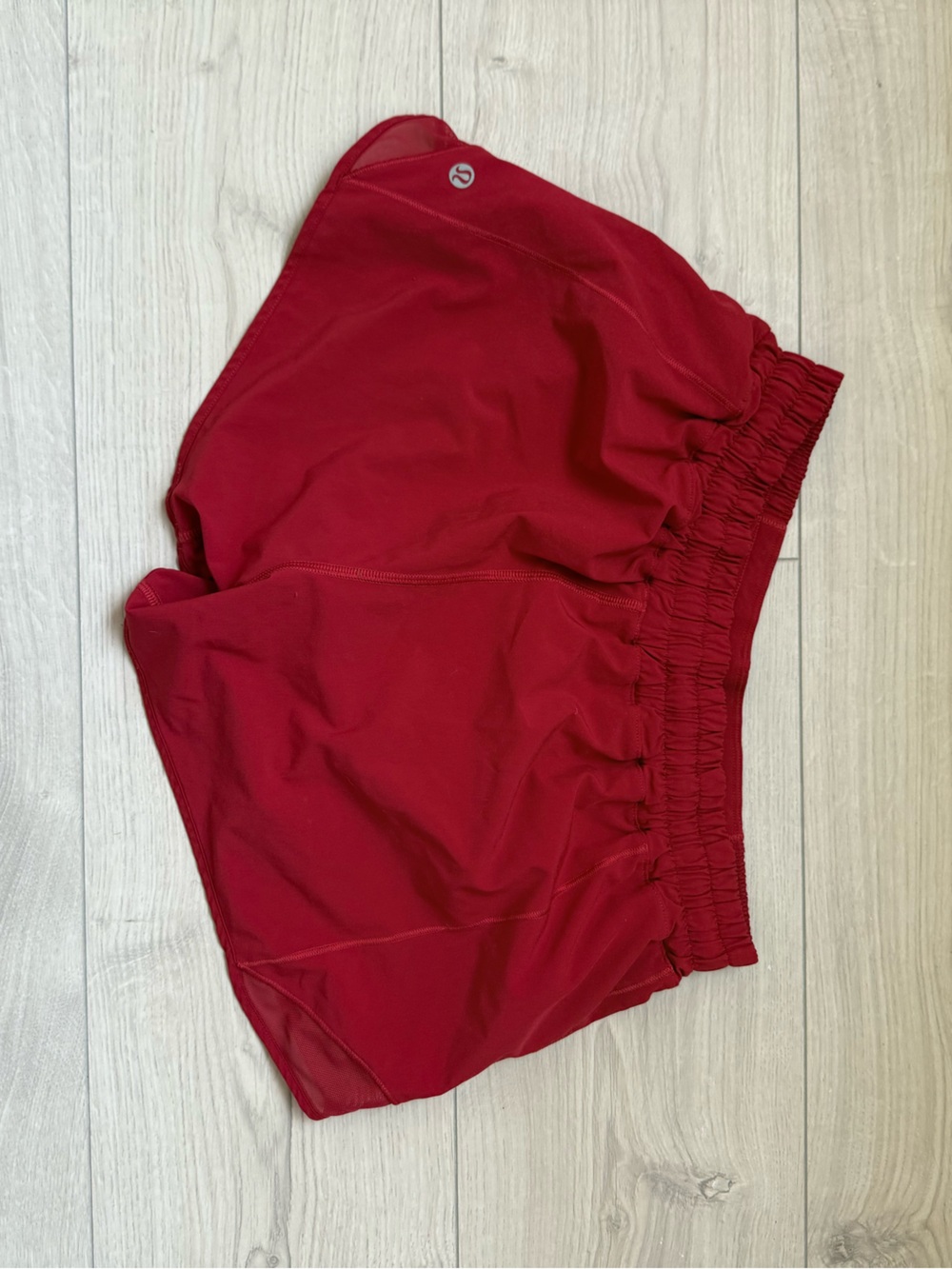 lululemon athletica Red Athletic Shorts